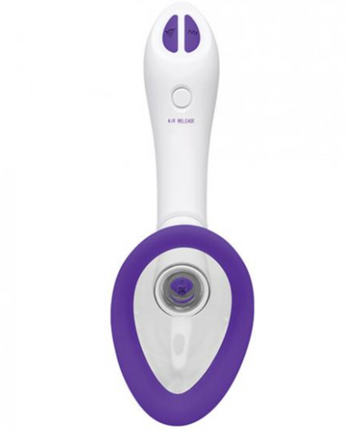 Bloom Intimate Rechargeable Body Pump by Doc Johnson - Purple