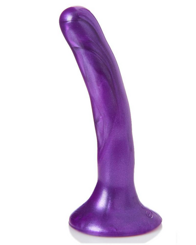 Please Slim Anal Silicone 5 Inch Dildo by Sportsheets side view