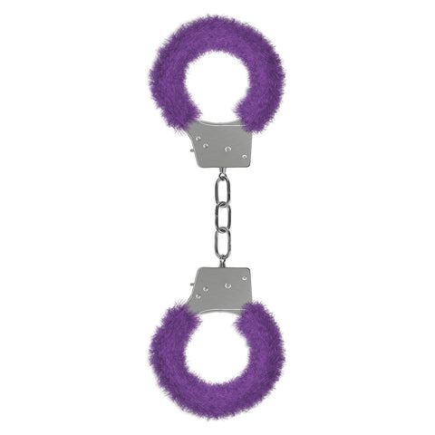Ouch Beginner's Handcuffs Furry - Purple
