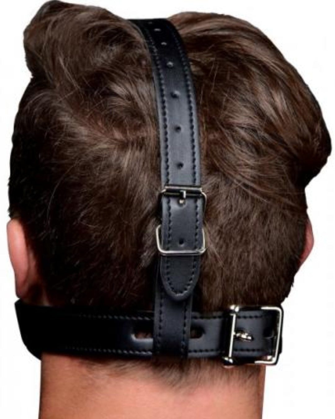 Strict Open Mouth Head Harness  Back