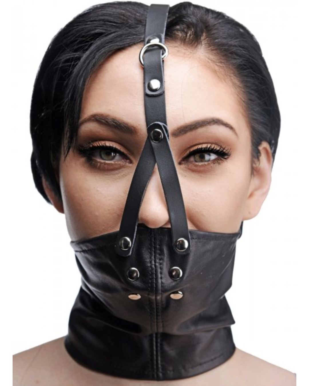 Neck Corset Harness With Stuffer Gag
