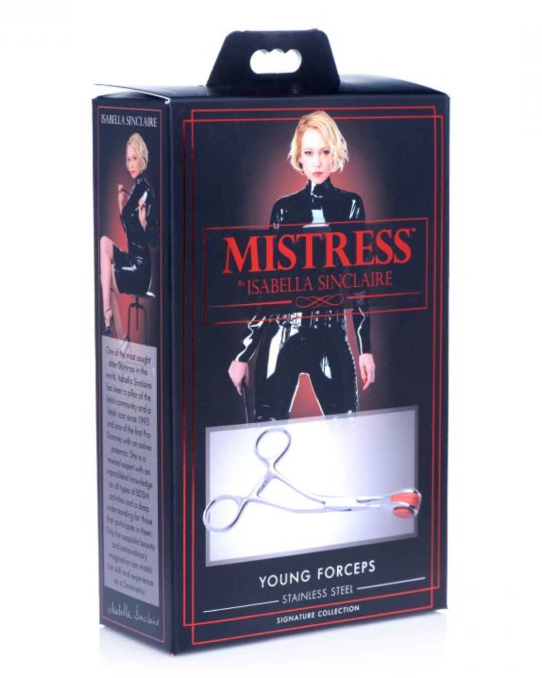 Mistress Isabella Sinclaire Stainless Steel Forceps box