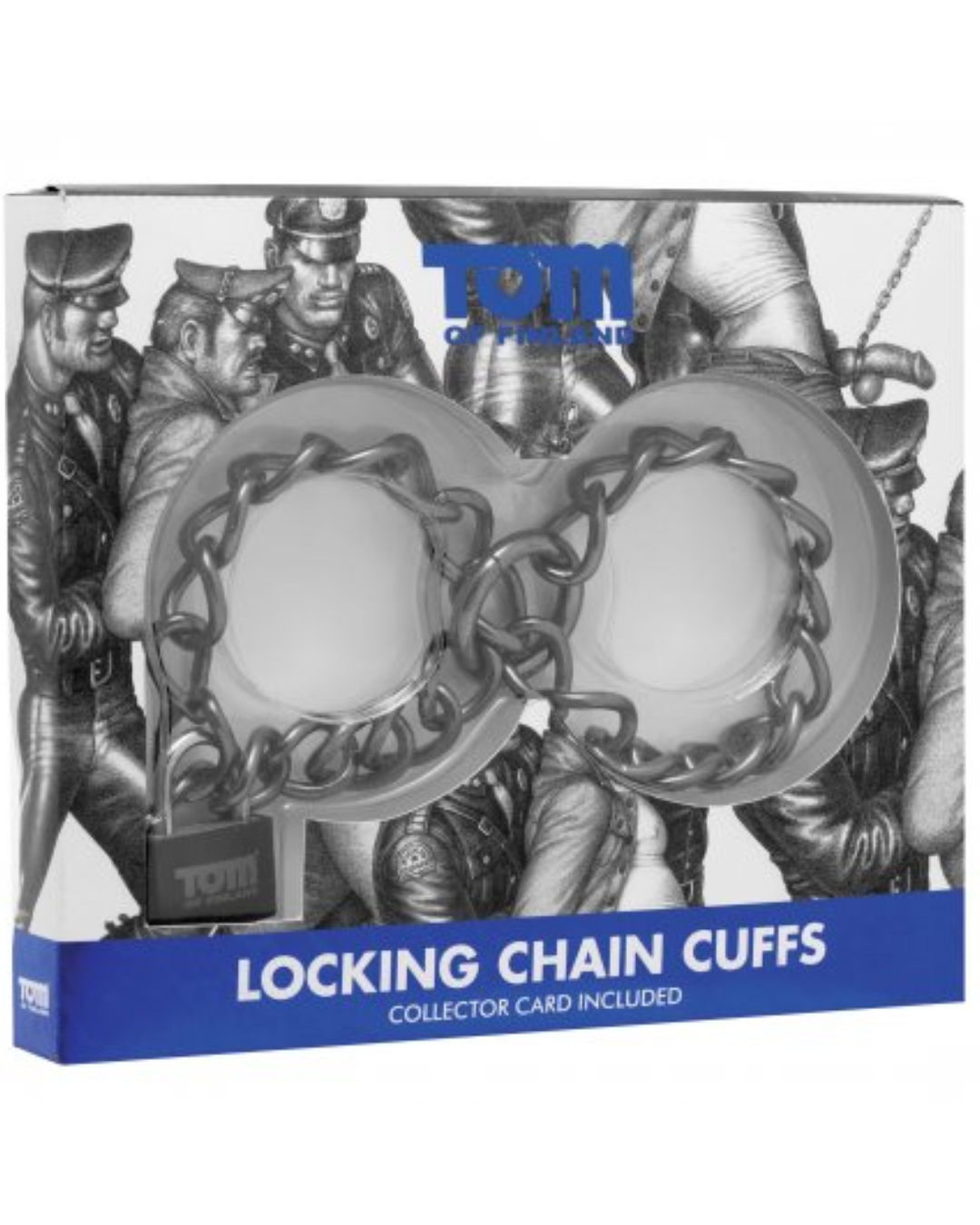 Tom of Finland Locking Chain Cuffs