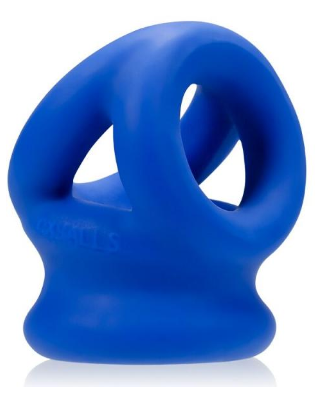Oxballs Tri Squeeze Cocksling Ball Stretcher - Blue