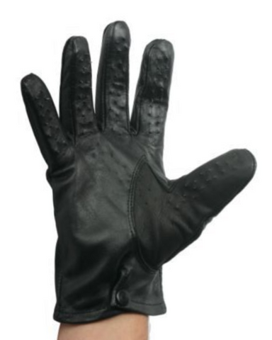 Spiked Leather Vampire Gloves - Medium