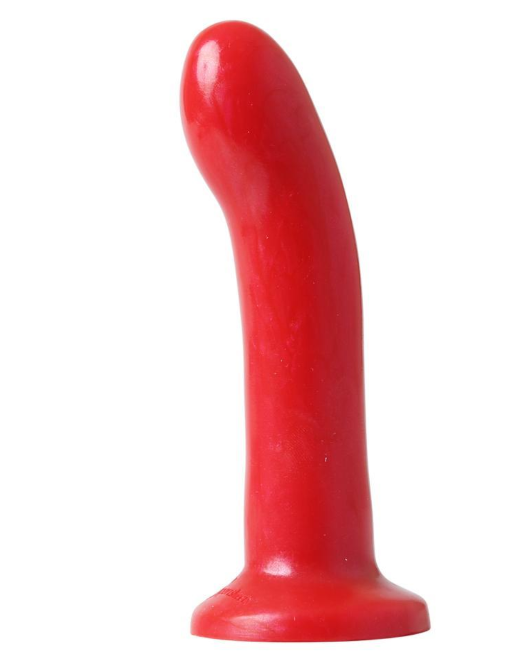 Flare Smooth Silicone 5.5 Inch Anal Dildo by Sportsheets side view