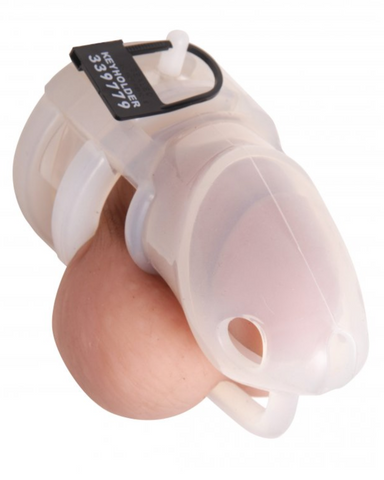 Sado Chamber Silicone Penis Chastity Device