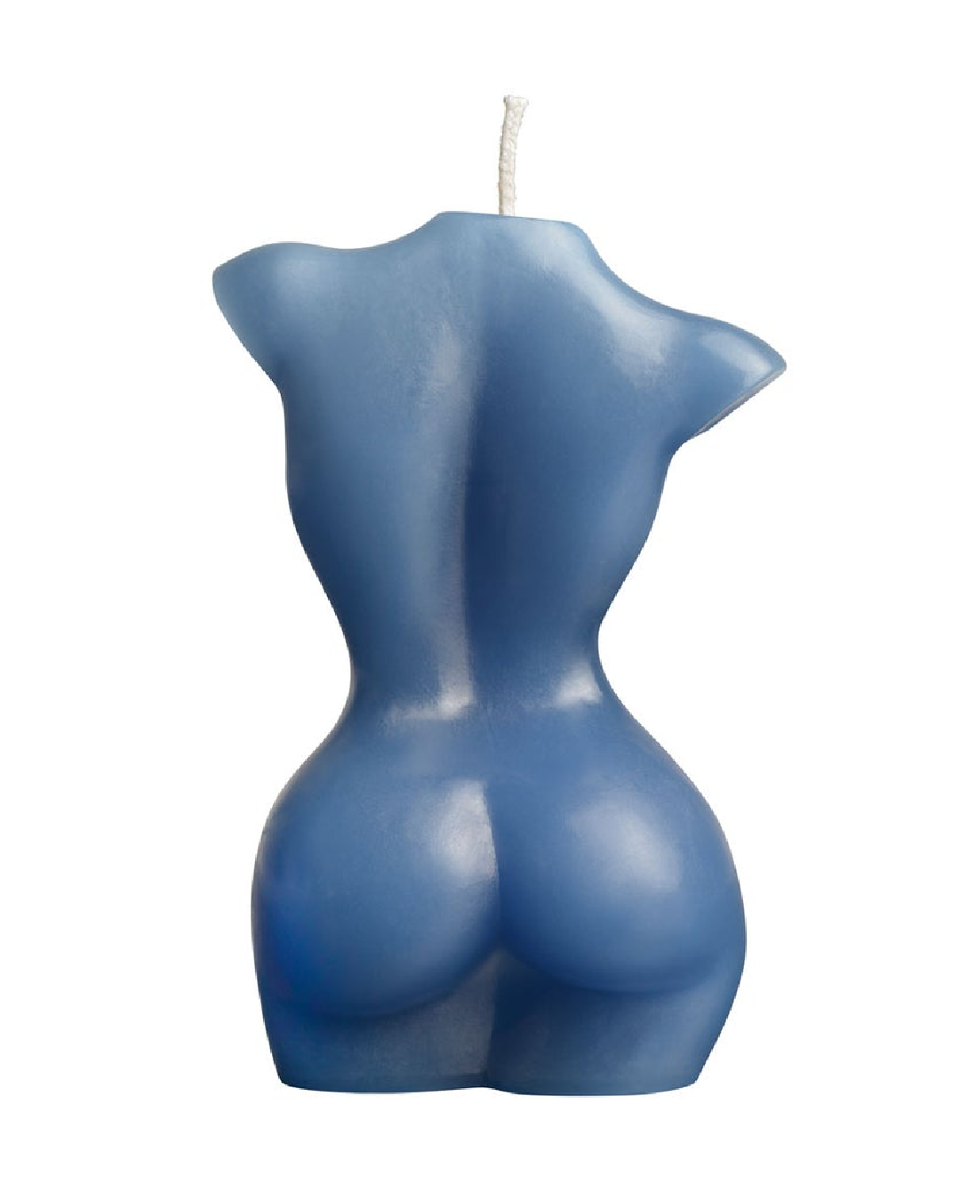 Lacire Torso Form 3 Drip Candles back view showing buttocks