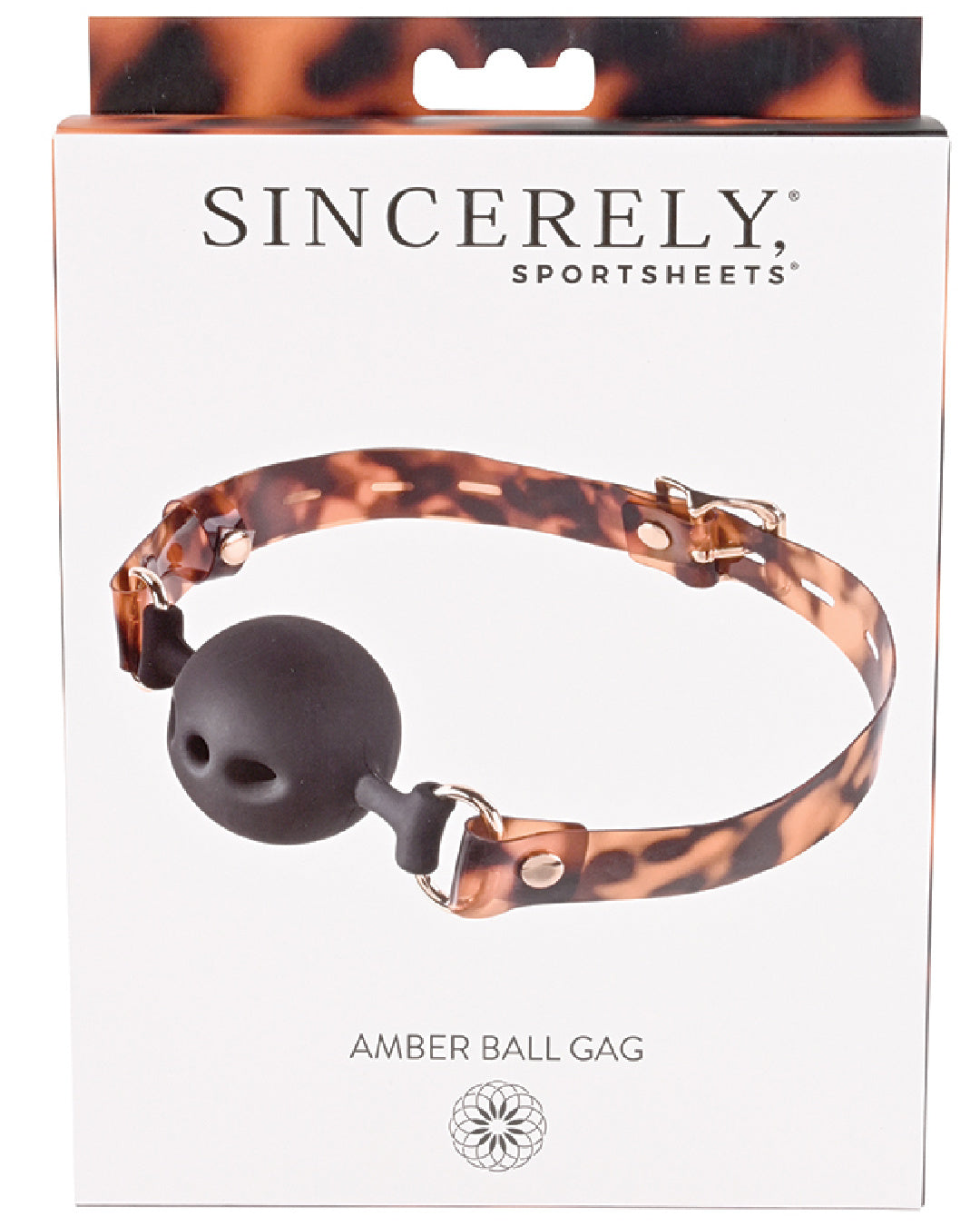 Sincerely Amber Ball Gag product box 