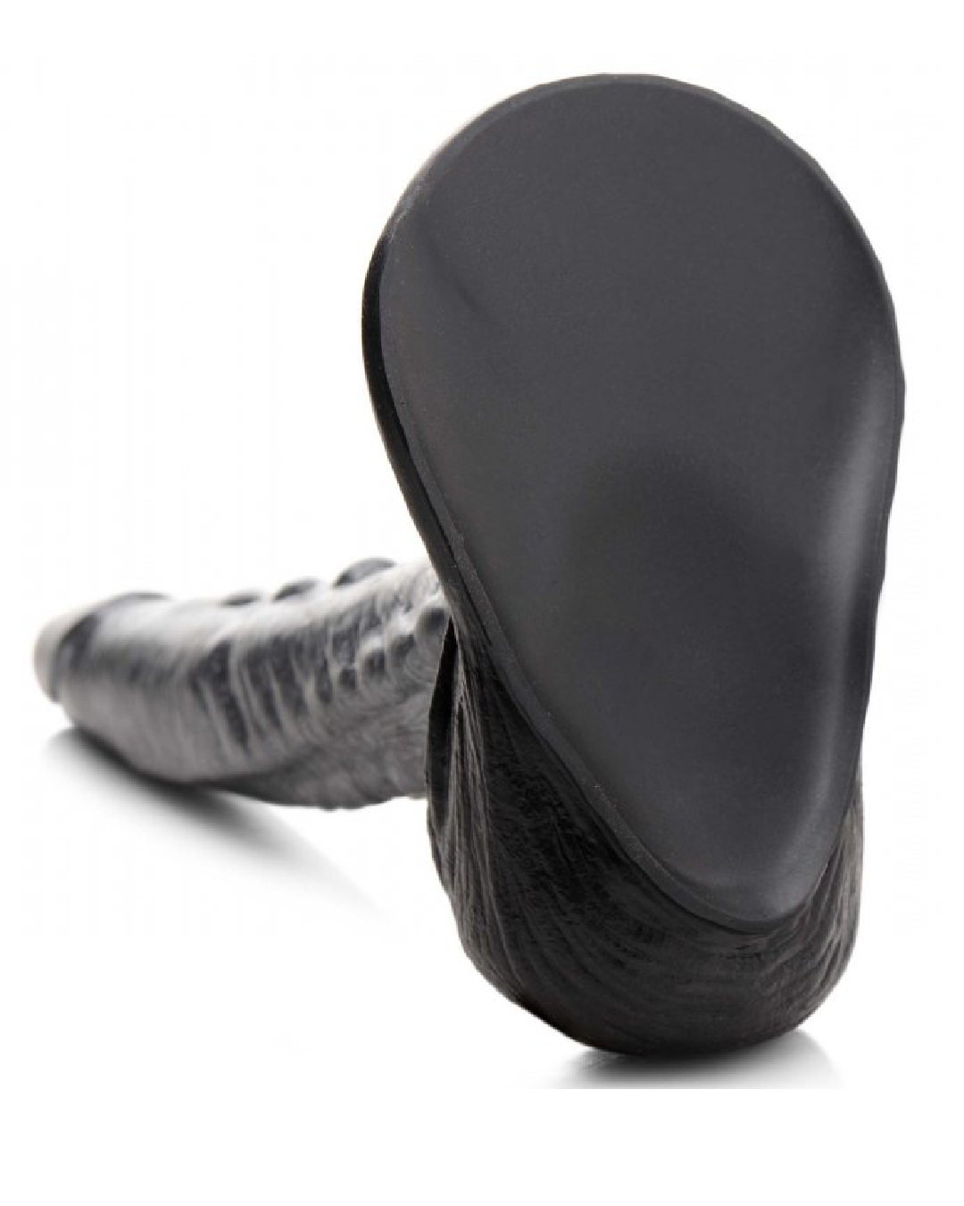 The Gargoyle Rock Hard 9 Inch Silicone Fantasy Dildo view of suction cup