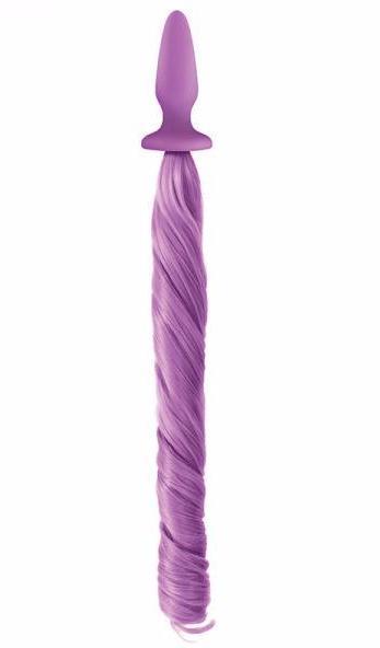 Unicorn Tails Pastel Butt Plug by NS Novelties - Purple