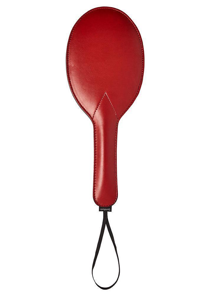 Saffron Vegan Leather Ping Pong Paddle by Sportsheets