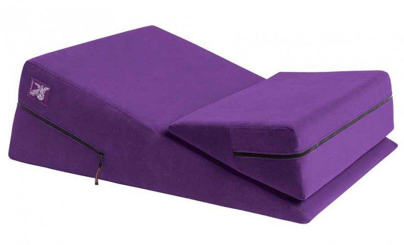 Liberator Wedge and Ramp Combo Sex Positioning Cushion 30 Inches (Plus Size) - Assorted Colors